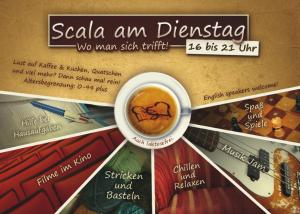 Klicken um zu vergrößern Scala am Dienstag - Cafe